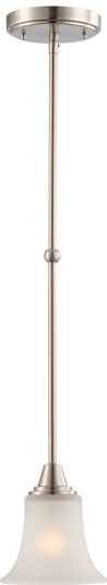 Surrey One Light Mini Pendant in Brushed Nickel (72|60-4148)