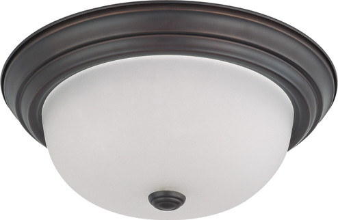 Two Light Flush Mount in Mahogany Bronze (72|60-6011)
