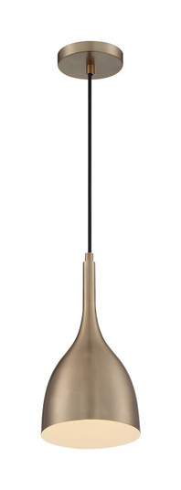Bellcap One Light Pendant in Burnished Brass (72|60-7076)
