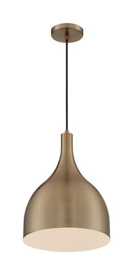 Bellcap One Light Pendant in Burnished Brass (72|60-7077)