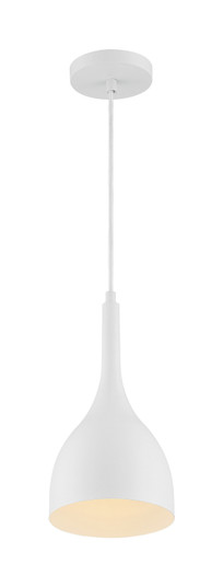 Bellcap One Light Pendant in Matte White (72|60-7096) Bellcap One Light Pendant in Matte White (72|60-7096)