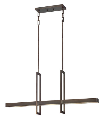 Frame LED Island Pendant in Hazel Bronze (72|62-116)