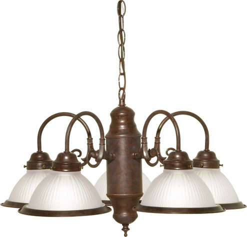 Five Light Chandelier in Old Bronze (72|SF76-694)