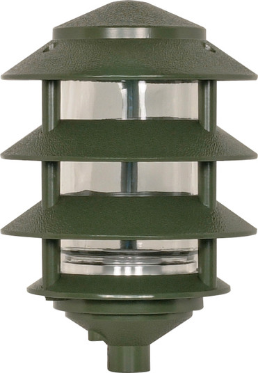 One Light Outdoor Lantern in Green (72|SF77-324)