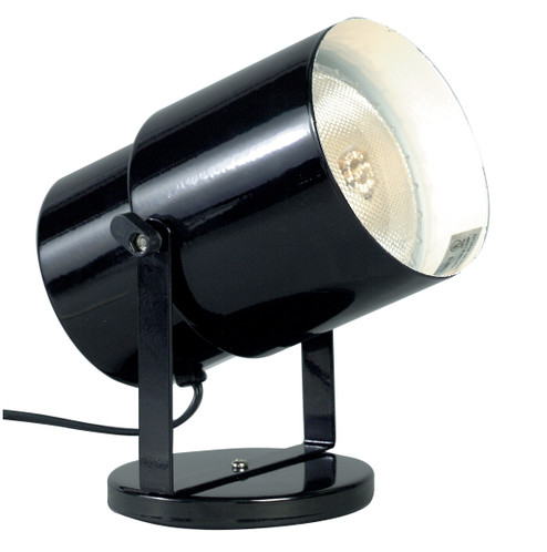 One Light Plant Lamp in Black / Steel (72|SF77-394)