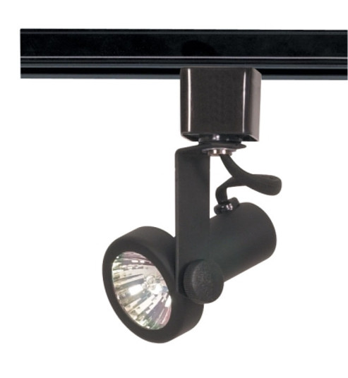 Track Heads Black One Light Track Head in Black (72|TH322)