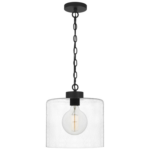 Abner One Light Mini Pendant in Matte Black (10|ABR1512MBK)