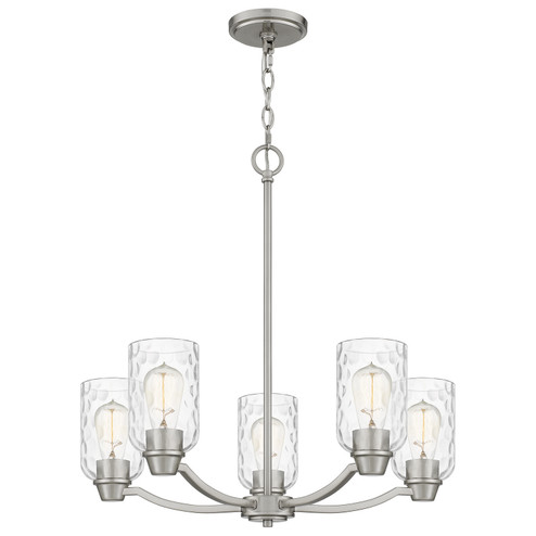 Acacia Five Light Chandelier in Brushed Nickel (10|ACA5024BN)