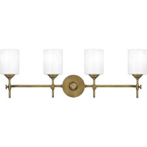 Aria Four Light Bath in Weathered Brass (10|ARI8631WS)