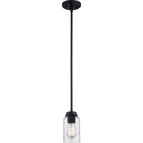 Blanche One Light Mini Pendant in Matte Black (10|BLA1505MBK)