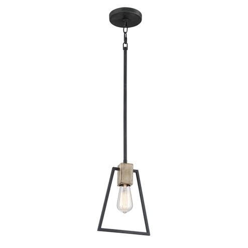 Brockton One Light Mini Pendant in Grey Ash (10|BRT1507GK)