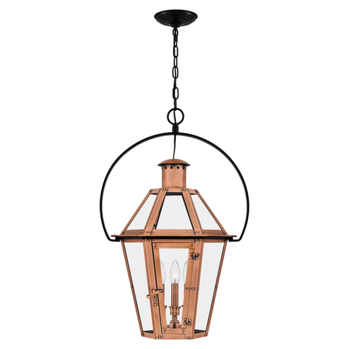 Burdett Three Light Pendant in Aged Copper (10|BURD2818AC)