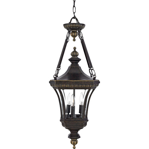 Devon Three Light Outdoor Hanging Lantern in Imperial Bronze (10|DE1490IB)