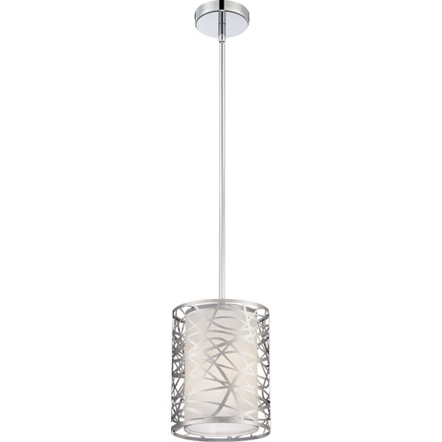 Abode One Light Mini Pendant in Polished Chrome (10|PCAE1508C)