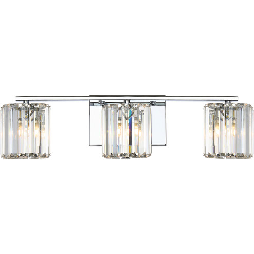 Divine Three Light Bath Fixture in Polished Chrome (10|PCDV8603C)