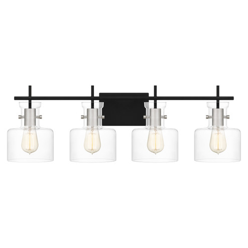 Pensbury Four Light Bath in Matte Black (10|PEN8630MBK)