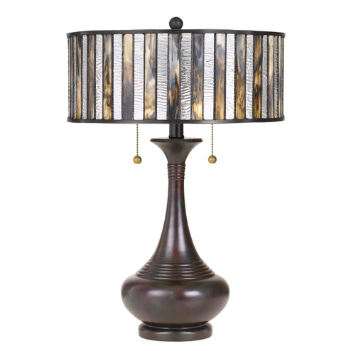 Roland Two Light Table Lamp in Valiant Bronze (10|TF3334TVA)