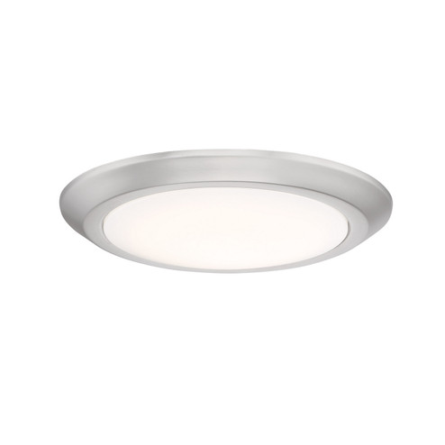 Verge LED Flush Mount in Brushed Nickel (10|VRG1612BN)
