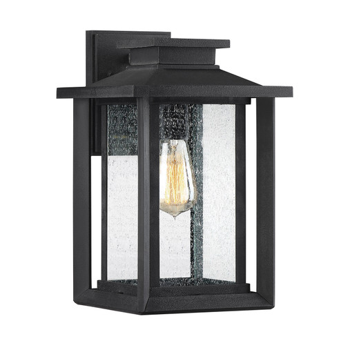 Wakefield One Light Outdoor Wall Lantern in Earth Black (10|WKF8409EK)