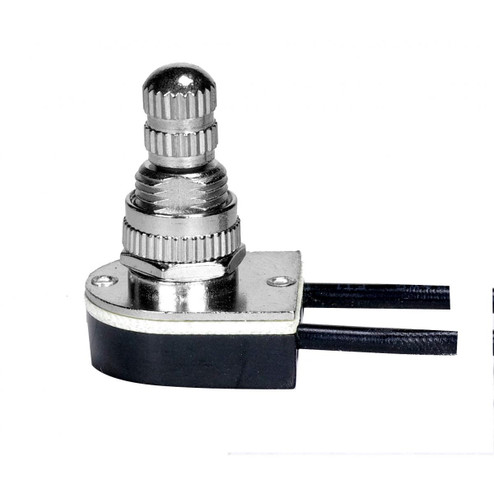 On-Off Metal Rotary Switch in Nickel Plated (230|80-1133)