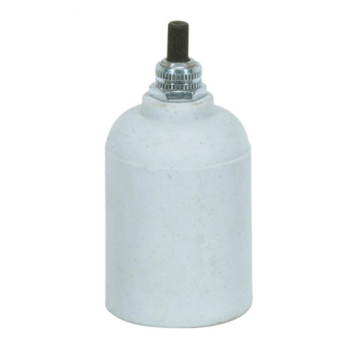 Porcelain Bottom Turn Knob Socket in Porcelain (230|80-1157)