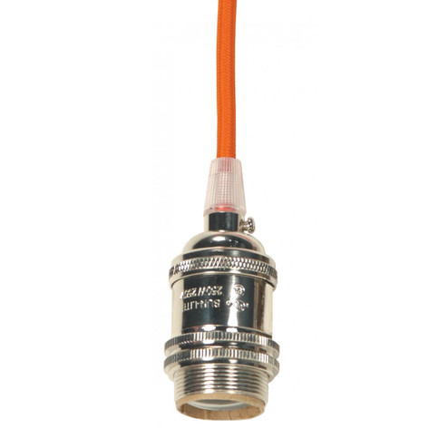 Lampholder in Polished Nickel / Glass (230|80-2344)