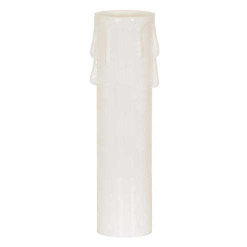 Candle Cover in White (230|90-1248)