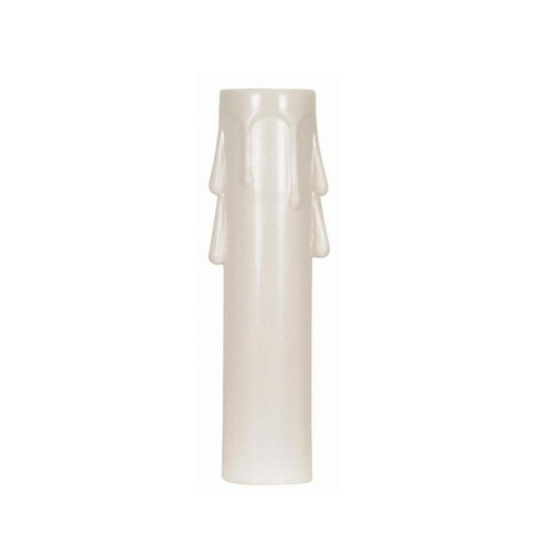 Candle Cover in White (230|90-1506)