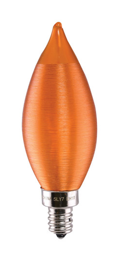 Light Bulb in Spun Amber (230|S11307)