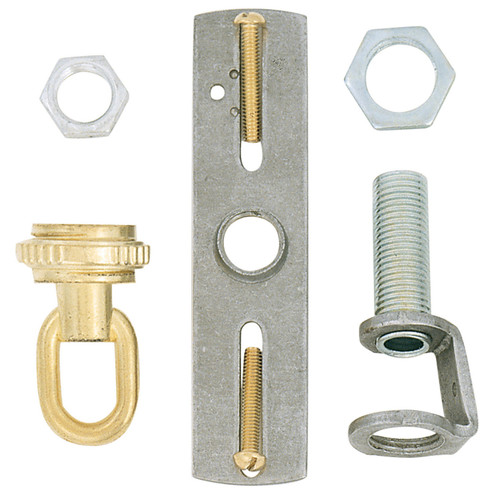 Screw Collar Loop Kit in Brass (230|S70-350)