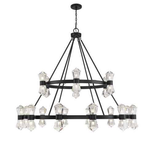 Dryden LED Chandelier in Matte Black (51|1-1938-36-89)