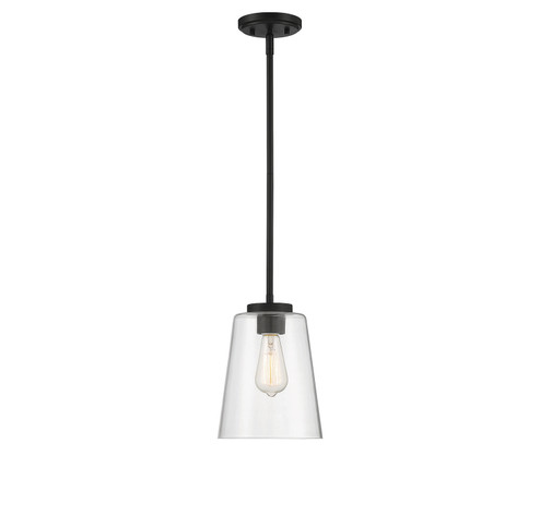 Calhoun One Light Mini-Pendant in Matte Black (51|7-1027-1-89)