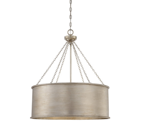 Rochester Six Light Pendant in Silver Patina (51|7-488-6-53)