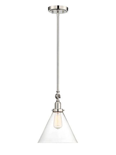 Drake One Light Pendant in Polished Nickel (51|7-9132-1-109)