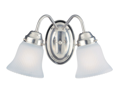 Brighton Two Light Bath Bar in Satin Nickel (51|8-3280-2-SN)