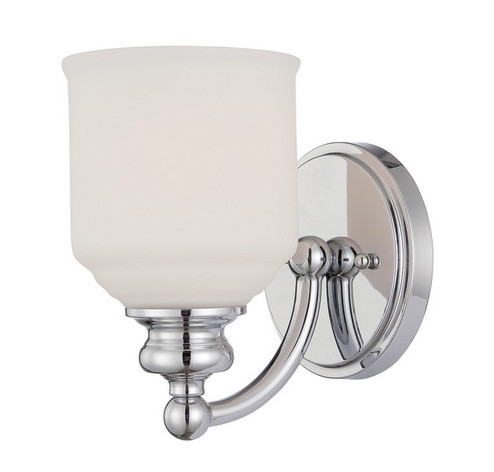 Melrose One Light Wall Sconce in Polished Chrome (51|9-6836-1-11)