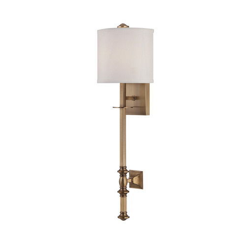 Devon One Light Wall Sconce in Warm Brass (51|9-7140-1-322)