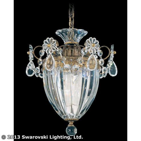 Bagatelle One Light Mini Pendant in French Gold (53|1241-26)