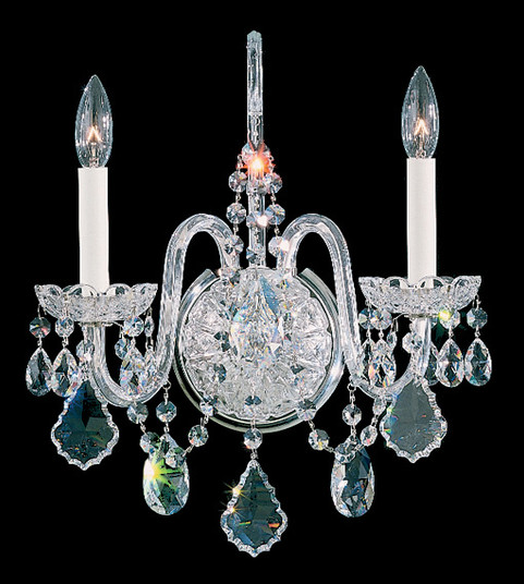 Olde World Two Light Wall Sconce in Polished Silver (53|6807-40H)
