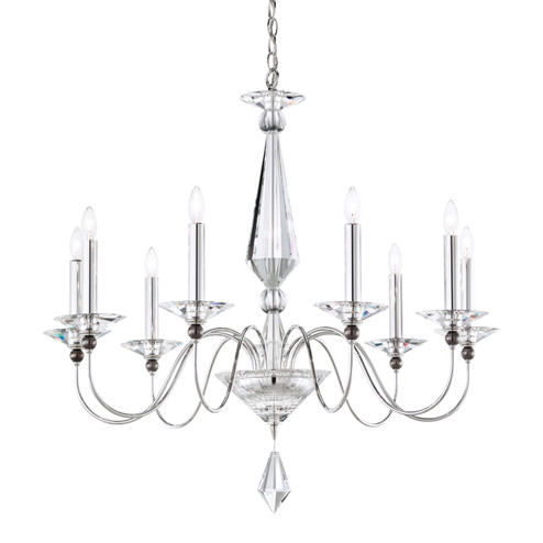 Jasmine Nine Light Chandelier in Polished Silver (53|9679-40CL)