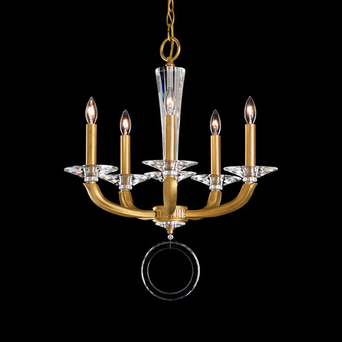 Emilea Five Light Chandelier in Heirloom Bronze (53|MA1005N-76O)