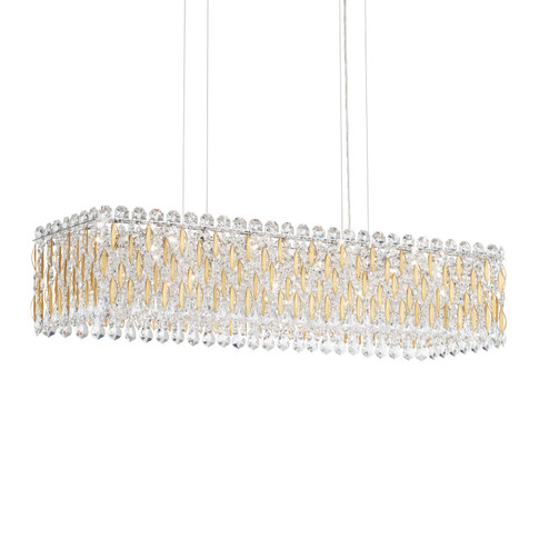 Sarella 13 Light Linear Pendant in Antique Silver (53|RS8344N-48H)