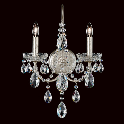Sonatina Two Light Wall Sconce in Antique Silver (53|ST1939N-48S)