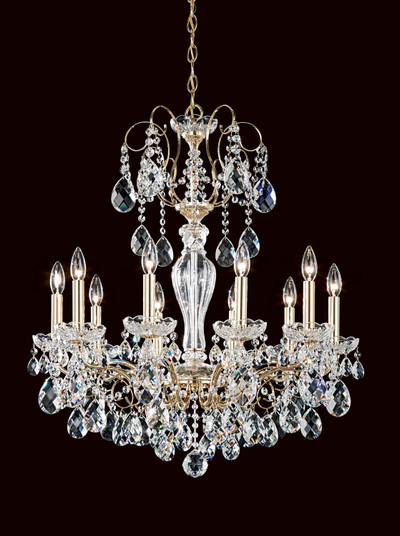 Sonatina Ten Light Chandelier in Etruscan Gold (53|ST1946N-23H)
