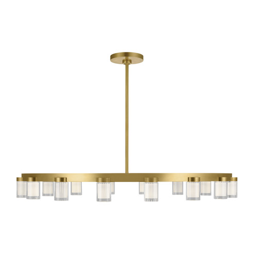 Esfera LED Chandelier in Natural Brass (182|700ESF44NB-LED927-277)