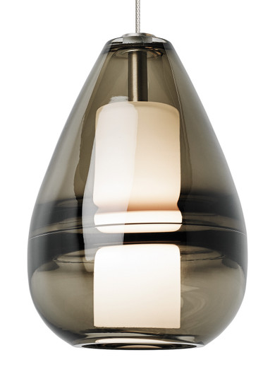 Ella One Light Pendant in Satin Nickel (182|700KLELAKS)