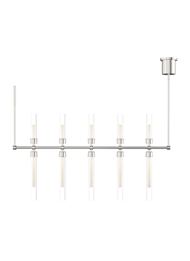 Linger LED Suspension in Polished Nickel (182|700LSLNG48N-LED930)