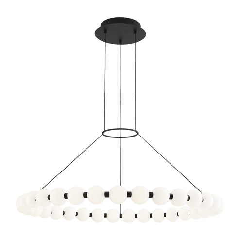 Orbet LED Chandelier in Nightshade Black (182|700OBT36B-LED927)