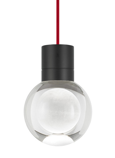 Mina LED Pendant in Black (182|700TDMINAP1CRB-LED930)