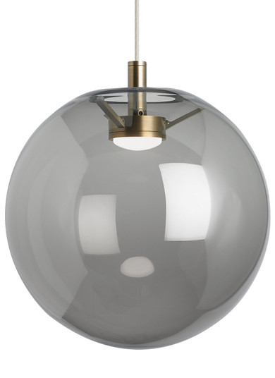 Palona LED Pendant in Aged Brass (182|700TDPLNPKR-LEDWD)